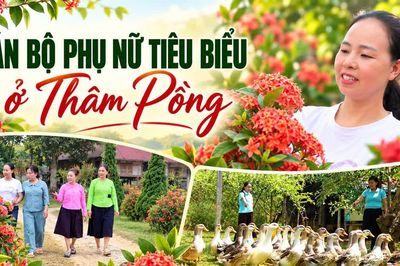 Cán bộ phụ nữ tiêu biểu ở Thâm Pồng