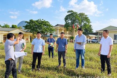 Xã Ngọc Sơn làm sạch dữ liệu đất đai