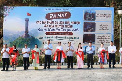 Xã Lũng Cú ra mắt các sản phẩm du lịch trải nghiệm văn hóa truyền thống