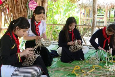 Môi trường nội trú - điểm tựa cho học sinh vùng cao