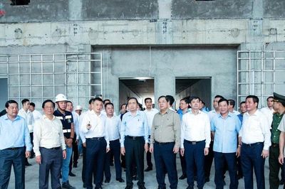 Chủ tịch Quốc hội Trần Thanh Mẫn kiểm tra tiến độ thực hiện Nghị quyết của Quốc hội về công trình phục vụ Hội nghị cấp cao APEC tại Phú Quốc