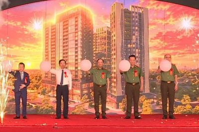 Thêm 451 căn hộ cho cán bộ chiến sĩ CAND tại TP Hồ Chí Minh