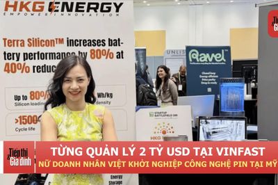 Từng quản lý 2 tỷ USD tại VinFast, nữ doanh nhân Việt chuyển hướng sang công nghệ pin tại Mỹ