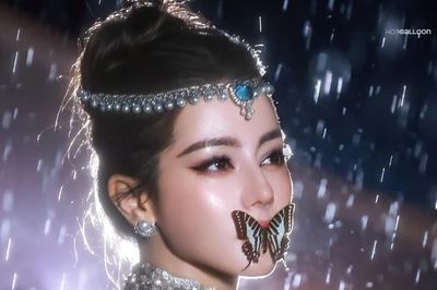 Đã tìm ra nguồn gốc con bướm biết bay trên môi Địch Lệ Nhiệt Ba: Siêu bất ngờ!