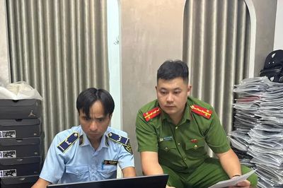 Xử phạt một cơ sở kinh doanh áo giả mạo thương hiệu