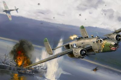 Giải mã B-25 Mitchell: Sức mạnh của oanh tạc cơ hai động cơ Mỹ