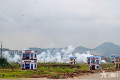 Quân khu 4: Diễn tập thực binh triển khai vòm phòng không bảo vệ mục tiêu