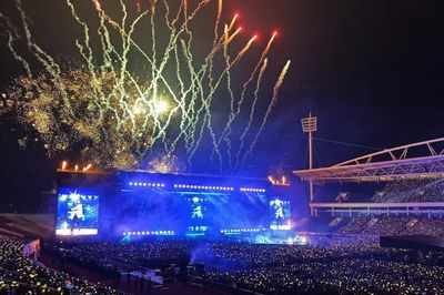 BIGBANG khép lại hai đêm diễn tại Mỹ Đình trong pháo hoa rực rỡ