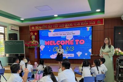 Mở rộng môi trường sử dụng tiếng Anh trong trường học tại Quảng Trị