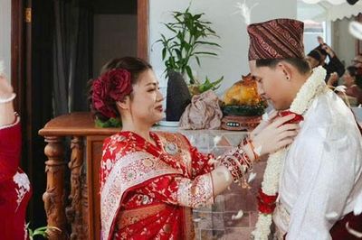 Cưới bạn thân người Việt, chú rể Nepal mang 8 mâm lễ vật sang TPHCM