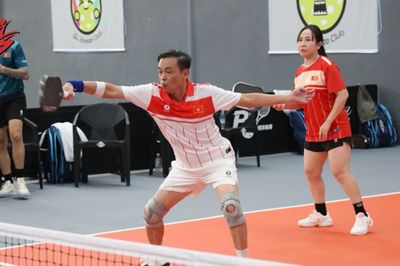 Việt Nam giành ngôi nhất toàn đoàn tại giải Pickleball Bắc Hải mở rộng