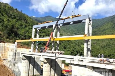 Thi công “nước rút” Dự án thủy lợi kết hợp thủy điện Tén Tằn