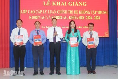 An Giang khai giảng các lớp bồi dưỡng cán bộ, đại biểu HĐND cấp xã