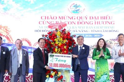 Ra mắt Ban Chấp hành Hội đồng hương thành phố Đà Nẵng - tỉnh Lâm Đồng nhiệm kỳ 2026 - 2031
