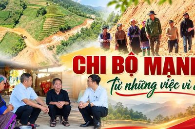 Chi bộ mạnh từ những việc vì dân