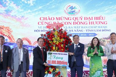 Hội đồng hương TP Đà Nẵng tại Lâm Đồng ra mắt Ban Chấp hành nhiệm kỳ 2026 - 2031
