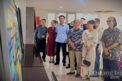 Tổng kết Trại sáng tác Mỹ thuật, Nhiếp ảnh 'Sắc màu Quảng Trị mới'