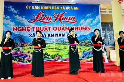 Liên hoan nghệ thuật quần chúng xã Hòa An năm 2026
