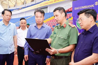 Chủ tịch UBND tỉnh kiểm tra công tác chuẩn bị Chương trình nghệ thuật 'Nối vòng tay lớn'