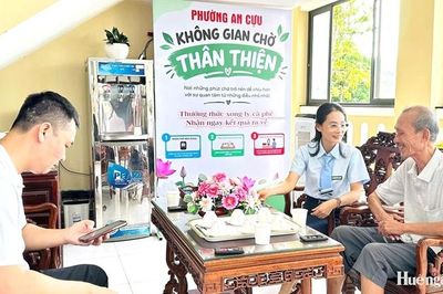 Phường An Cựu ra mắt mô hình 'Không gian chờ thân thiện'