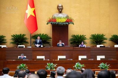 Ngày 26/10, Quốc hội làm việc, thảo luận về các dự án Luật thuộc các lĩnh vực An ninh dữ liệu, định danh điện tử, xử lý vi phạm hành chính