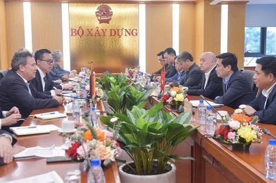 Bộ Xây dựng thúc đẩy hợp tác phát triển hạ tầng với Liên bang Đức