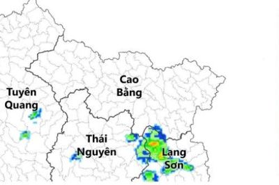 Cảnh báo dông, lốc, sét, mưa đá và mưa lớn cục bộ