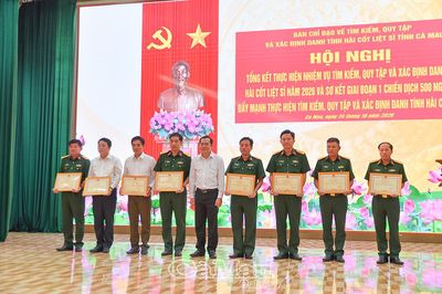 Cà Mau quyết tâm thực hiện hiệu quả Chiến dịch 500 ngày đêm tìm kiếm hài cốt liệt sĩ