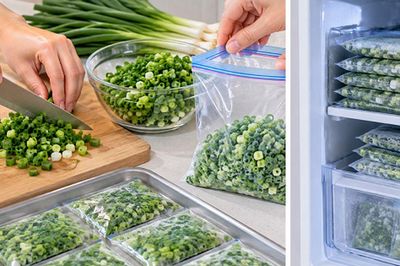 Mua nhiều hành lá đừng vội cho thẳng vào tủ lạnh, làm thêm bước này hành tươi lâu tới cả tháng