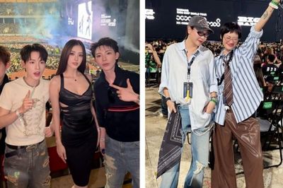 Sao Việt lên đồ cực chất xem concert BIGBANG, chịu chơi nhất là Đàm Thu Trang - Pông Chuẩn