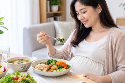 Có nên ăn chay khi mang thai?
