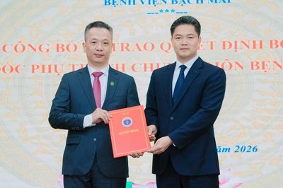 Bộ Y tế công bố quyết định bổ nhiệm Phó Giám đốc chuyên môn Bệnh viện Bạch Mai