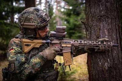Súng trường tấn công G95 tối tân nhất của Đức đã có mặt trên chiến trường Ukraine