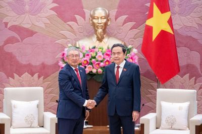 Chủ tịch Quốc hội Trần Thanh Mẫn tiếp đoàn Hội Hữu nghị Hàn Quốc - Việt Nam