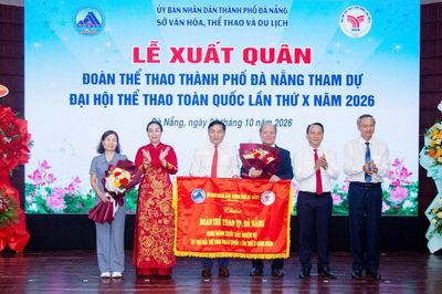 Đà Nẵng đặt mục tiêu nằm trong top 7 đơn vị dẫn đầu Đại hội Thể thao toàn quốc lần thứ X