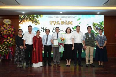 Trao giải cuộc thi 'Ý tưởng sáng tạo sản phẩm, dịch vụ và giải pháp phát triển bền vững tại Khu Di sản văn hóa thế giới Mỹ Sơn'