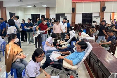 Nghĩa cử cao đẹp từ những giọt máu hồng
