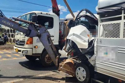 Xe tập lái va chạm ô tô đầu kéo, nam học viên tử vong