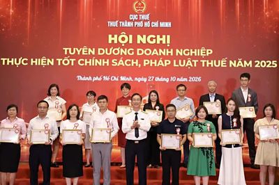TPHCM: Tuyên dương 594 doanh nghiệp chấp hành tốt chính sách thuế