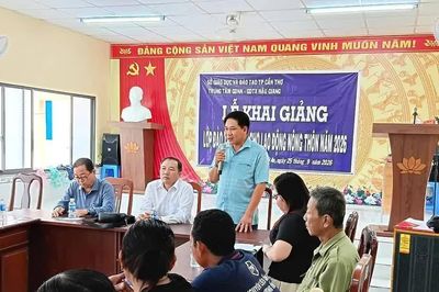 Đào tạo nghề, tạo sinh kế bền vững cho lao động nông thôn