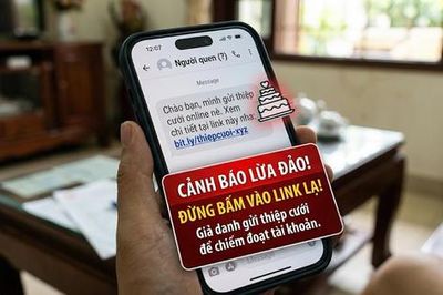 Cảnh giác bẫy 'thiệp cưới điện tử' kèm đường link độc hại