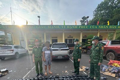 Xử lý 86 vụ vi phạm tại Hoành Mô, phát hiện vận chuyển điện thoại, pháo, khí cười