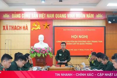 Các địa phương ở Hà Tĩnh khai mạc diễn tập chiến đấu phòng thủ