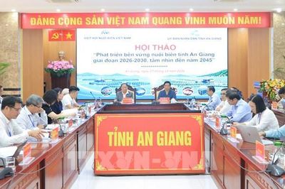 An Giang tìm lời giải cho bài toán nuôi biển bền vững