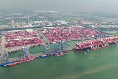 ‘Siêu tàu’ cập cảng Việt Nam, hé lộ xu thế mới ngành cảng biển