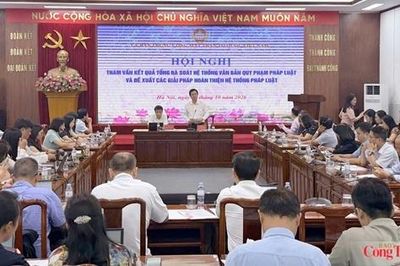 Tiếp tục thúc đẩy cải cách pháp luật, tạo thuận lợi cho doanh nghiệp