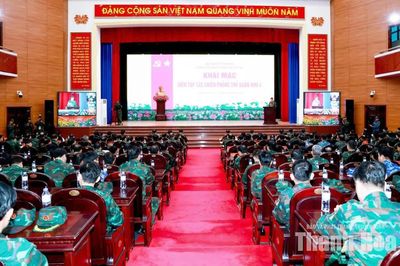 Khai mạc Diễn tập tác chiến phòng thủ Quân khu 4 năm 2026