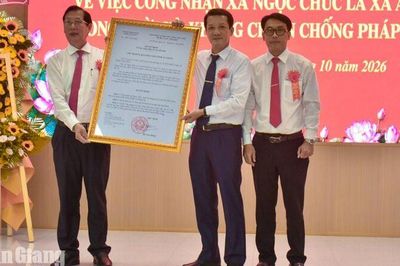 Ngọc Chúc được công nhận xã an toàn khu