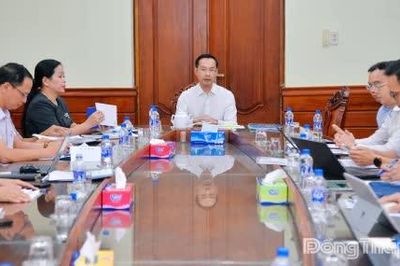 Đồng chí Nguyễn Thanh Nhàn: BIM cần đánh giá tính khả thi của các dự án năng lượng tái tạo tại Đồng Tháp theo đề xuất