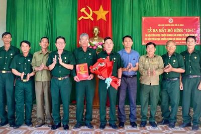 Hội Cựu chiến binh xã Ia Grai ra mắt mô hình “10+1” giúp hội viên thoát nghèo